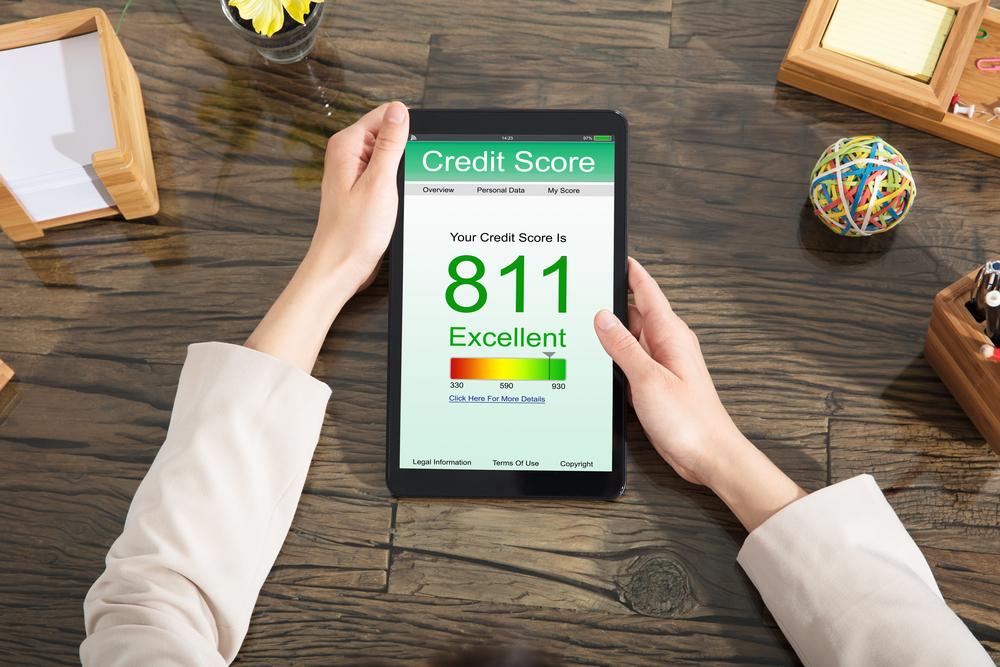 Soft pull credit check and consumer credit score