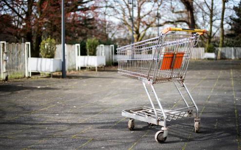 Empty shopping cart